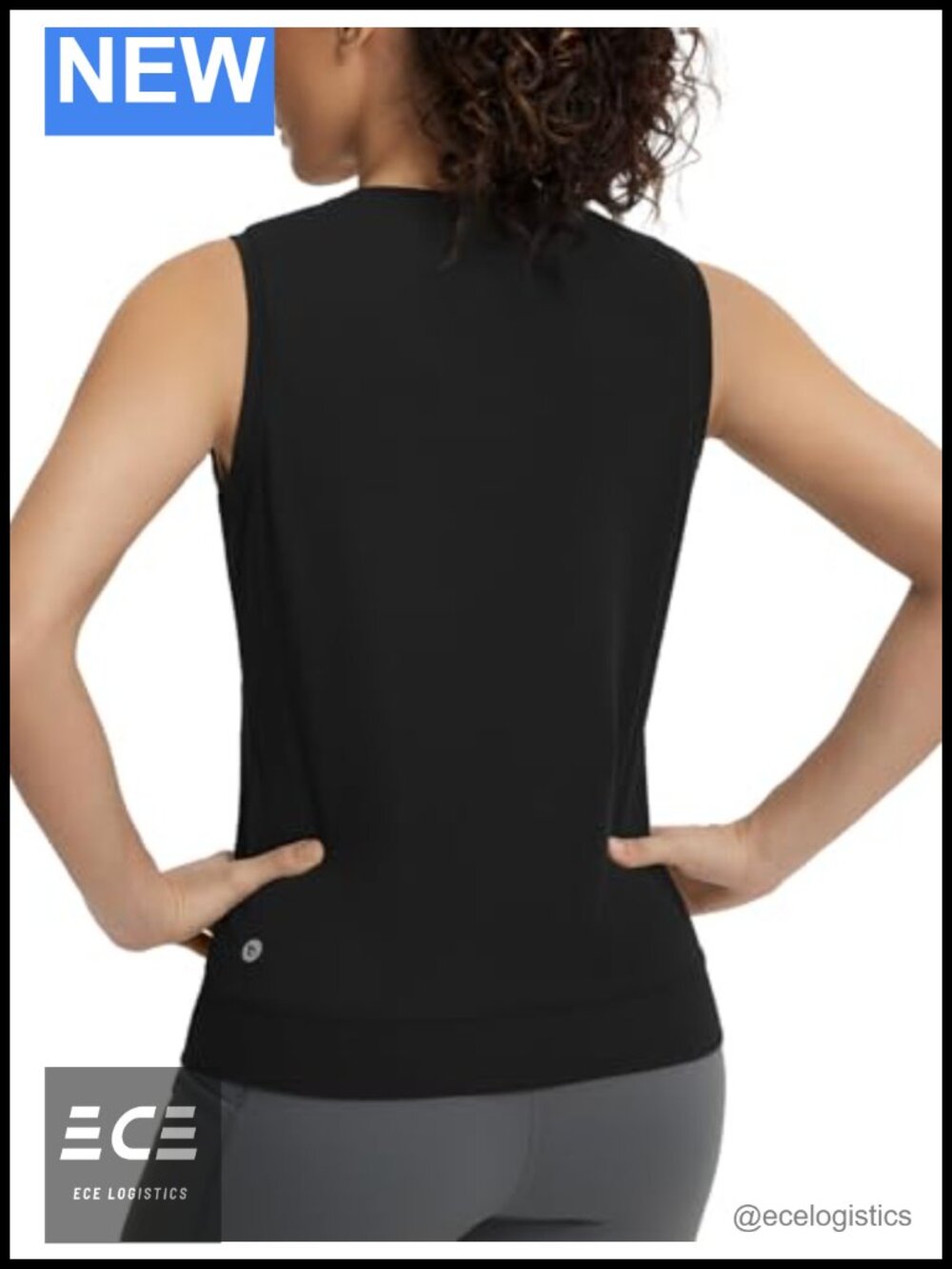Women's Sleeveless Workout Tank Top Soft Stretch Athletic Yoga Gym